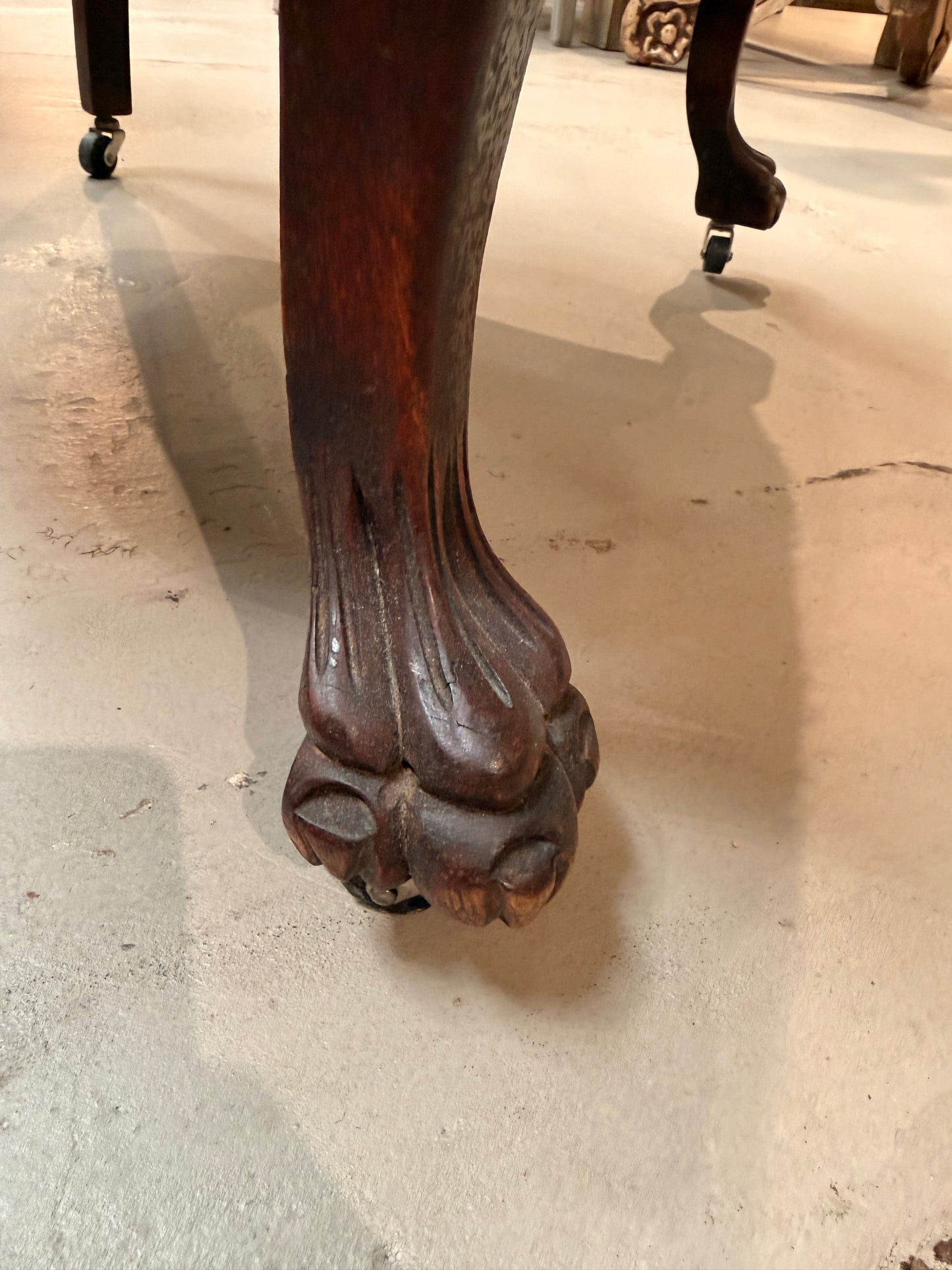 Antique Mahogany Tub Chair