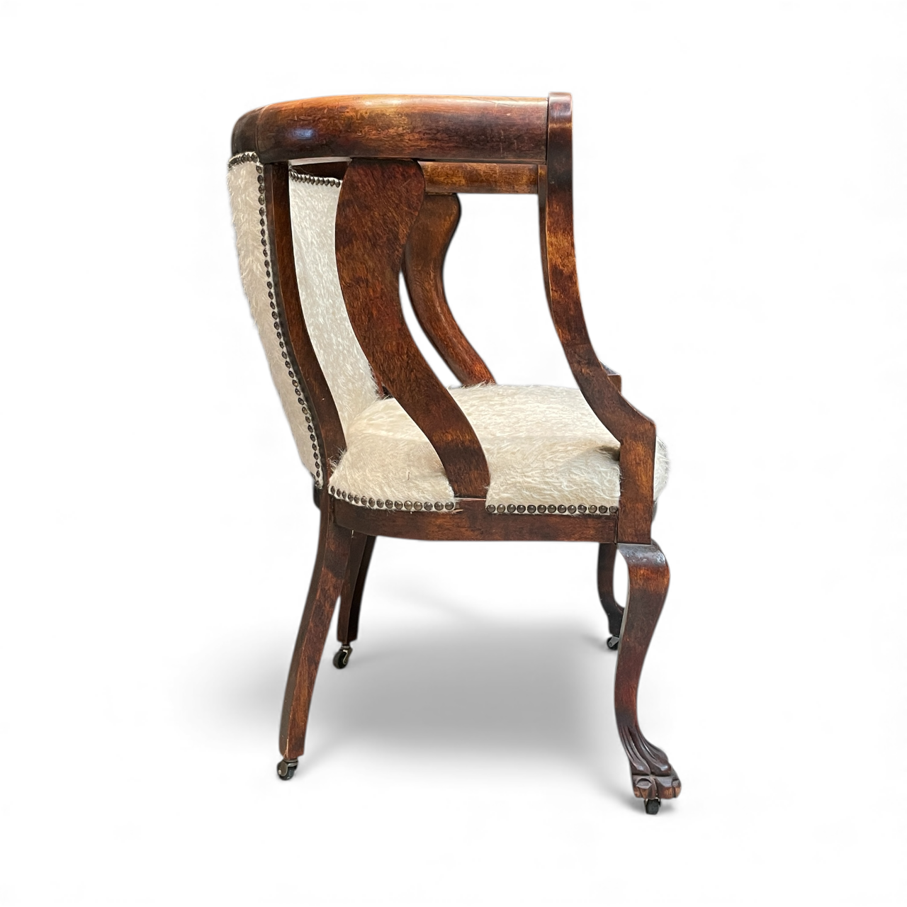 Antique Mahogany Tub Chair