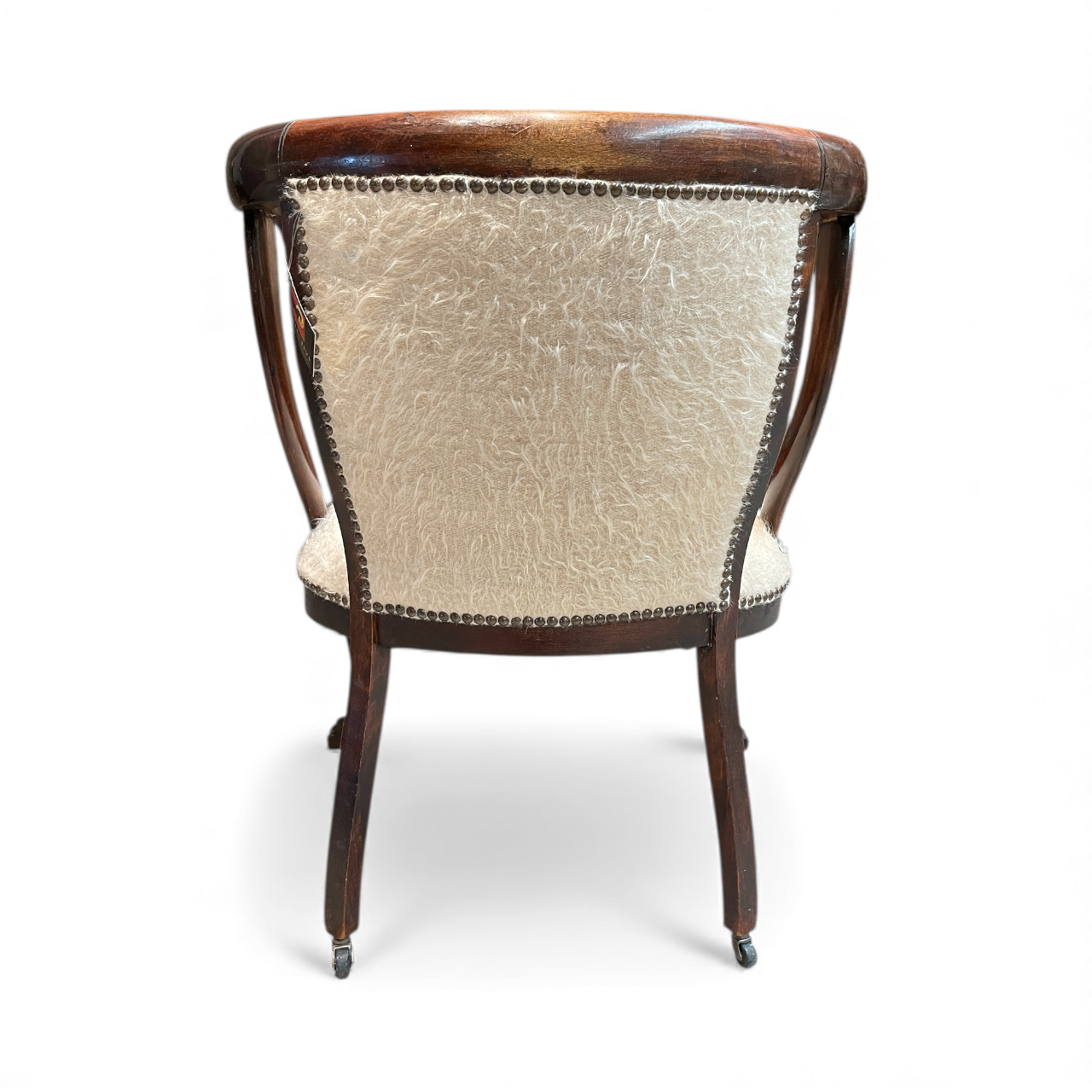 Antique Mahogany Tub Chair